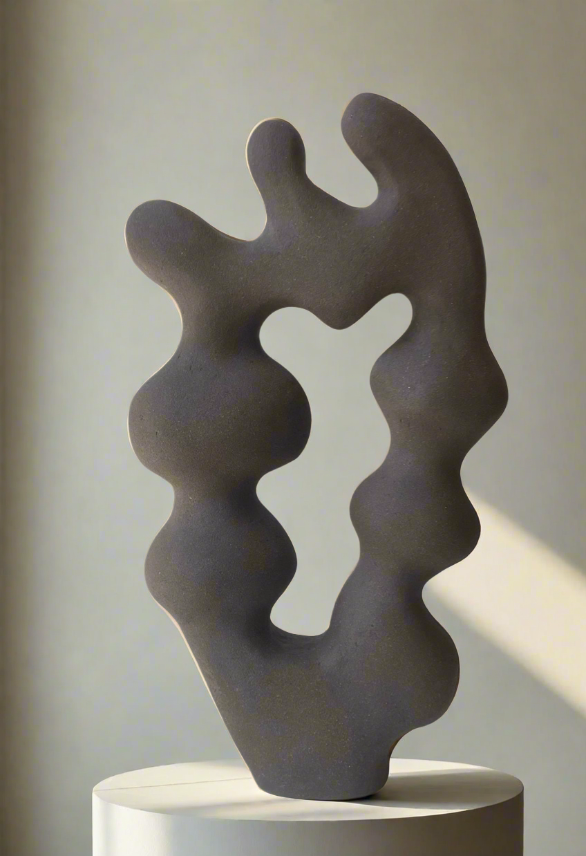 Black Space Sculpture