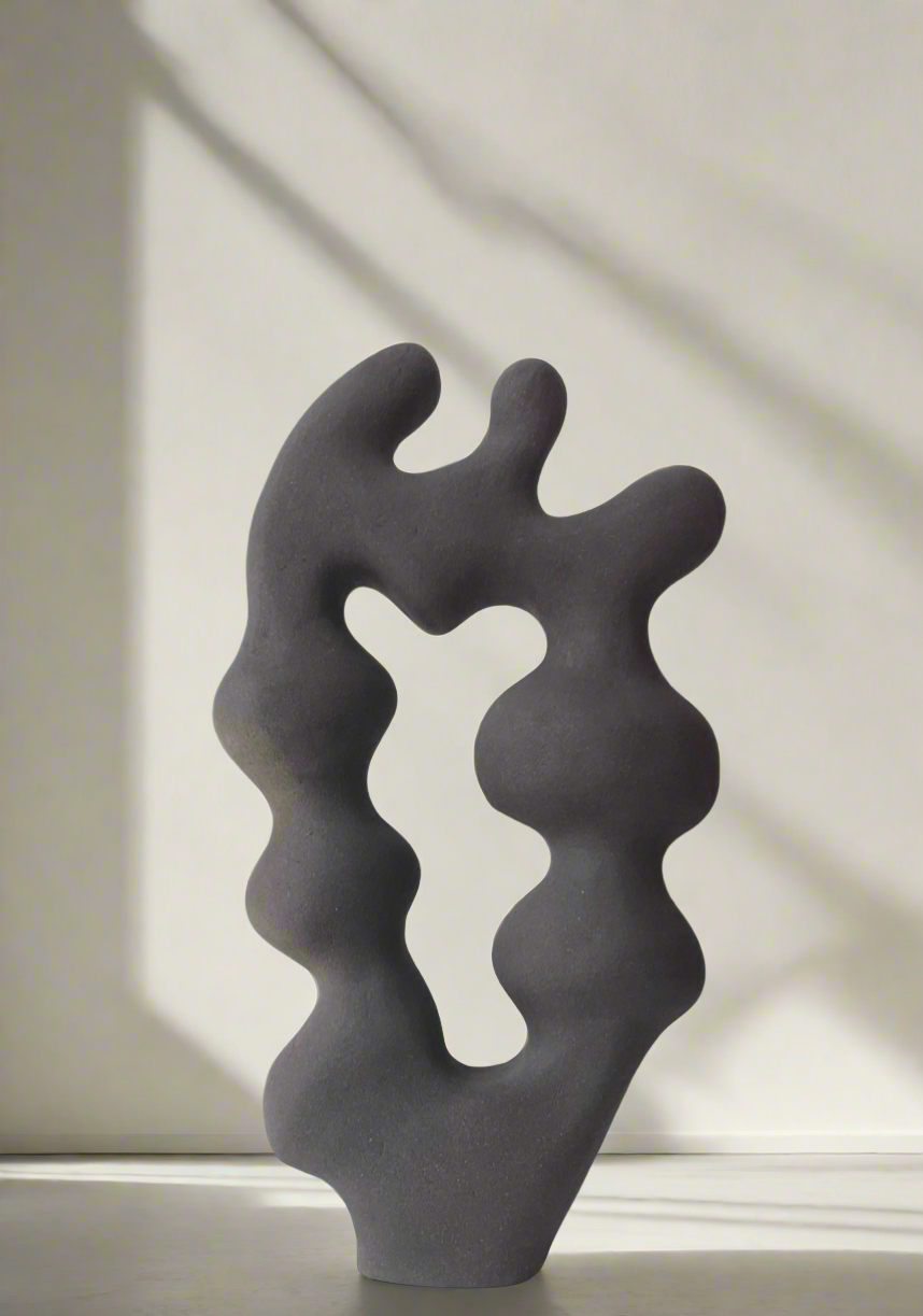 Black Space Sculpture