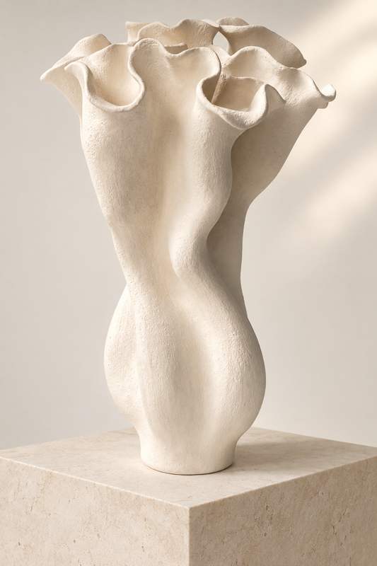Wave Vase preview with gentle sunlight
